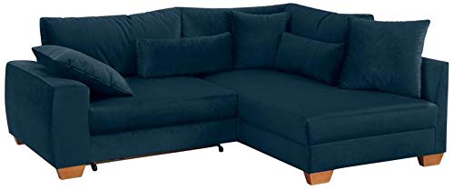 L Shape Sofa Set:- Florence Lounger Fabric Sofa Set