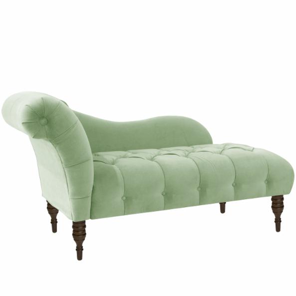 Lounge Chair: Flekin Afa Sage Chaise Lounge