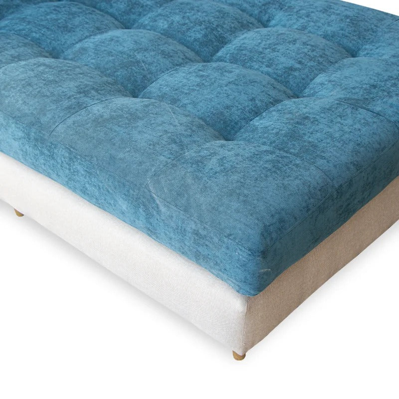 Lounge Chair: Heward Tufted Square Arms Chaise Lounge