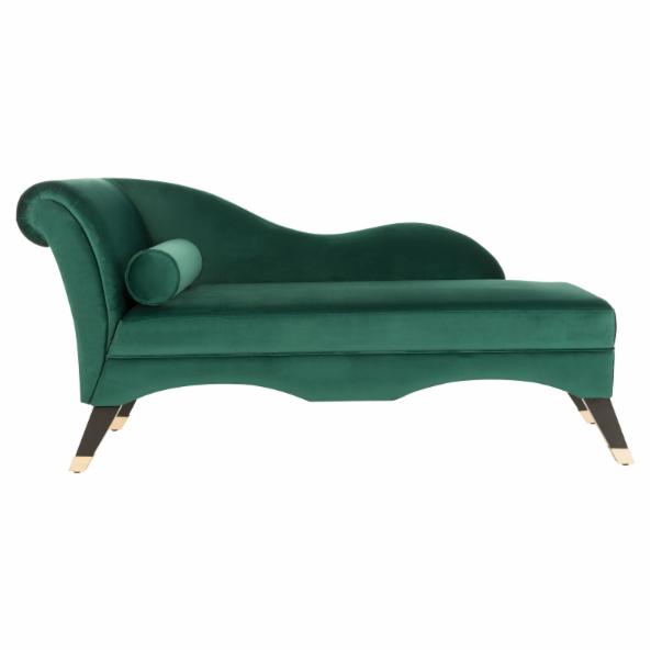 Lounge Chair: Leaon Jeg Upholstered Indoor Chaise