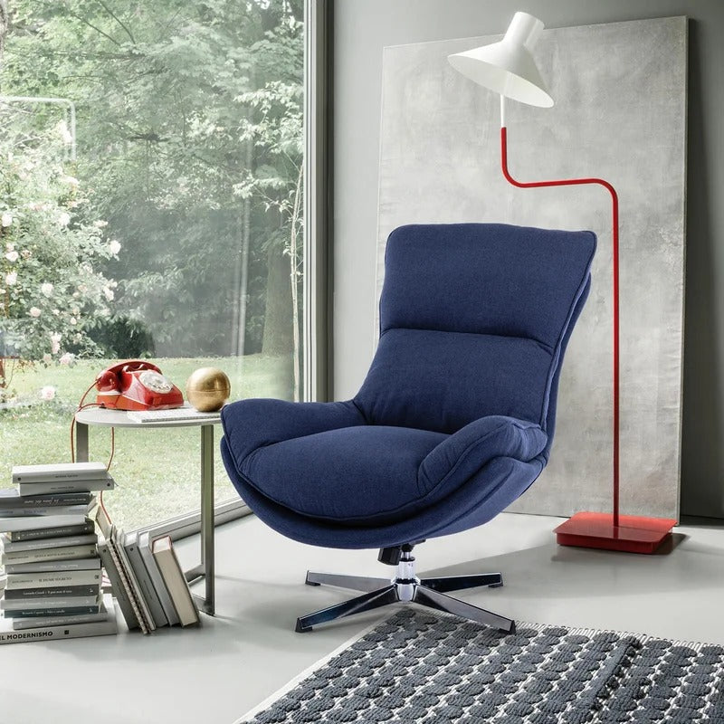 Lounge Chair: Phanton Armless Reclining Chaise Lounge