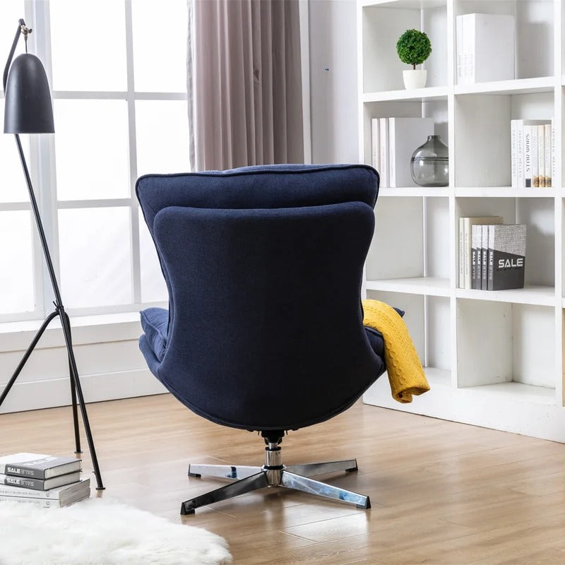 Lounge Chair: Phanton Armless Reclining Chaise Lounge