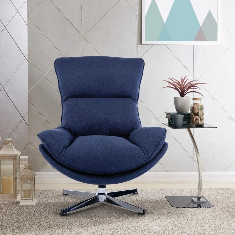 Lounge Chair: Phanton Armless Reclining Chaise Lounge
