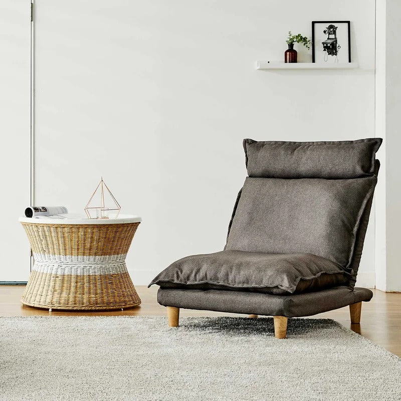 Lounge Chair: Watson Silva Bake Floor Chaise Lounge