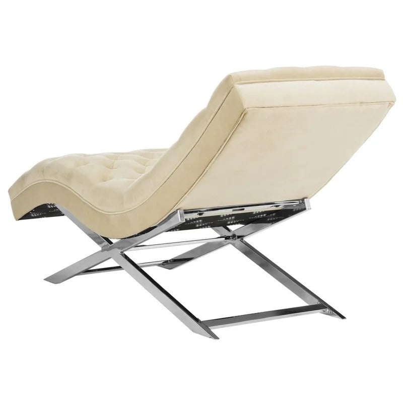Lounge Chair: Zesta Chaise Lounge/ Headrest Pillow
