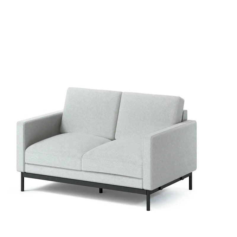 Loveseat: 53.5'' Square Arm Loveseat