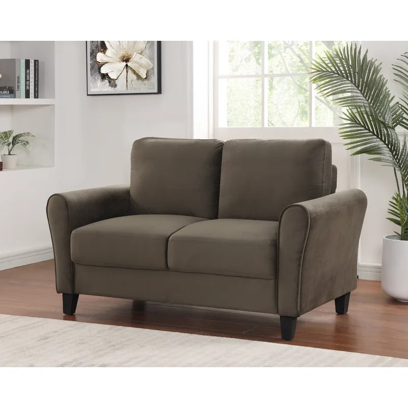 Loveseat: 58'' Flared Arm Loveseat