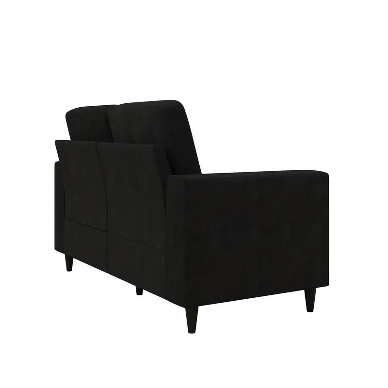 Loveseat: 60'' Square Arm Loveseat Sofa