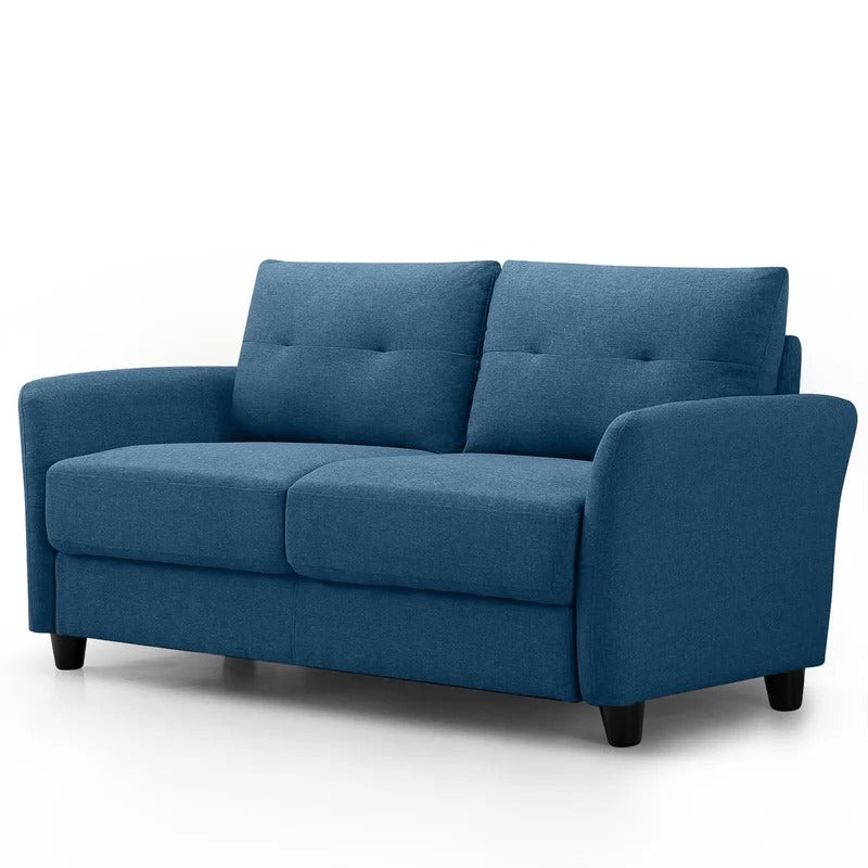 Loveseat: 62.2'' Flared Arm Loveseat Sofa