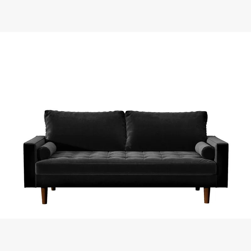 Loveseat: 69.68'' Velvet Square Arm Sofa