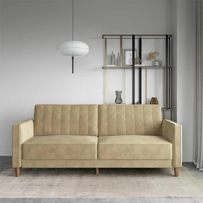 Loveseat: 81.5'' Square Arm Sleeper Sofa