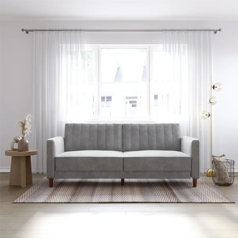 Loveseat: 81.5'' Square Arm Sleeper Sofa