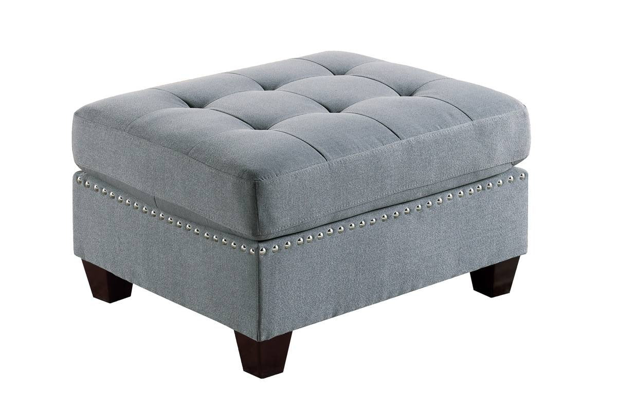 L shape Sofa Set : Tufted Seat 4 Seater Sofa Set