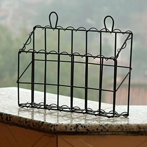 Magazine Racks: Cups Wall Mounted Iron Mail Magazine Rack