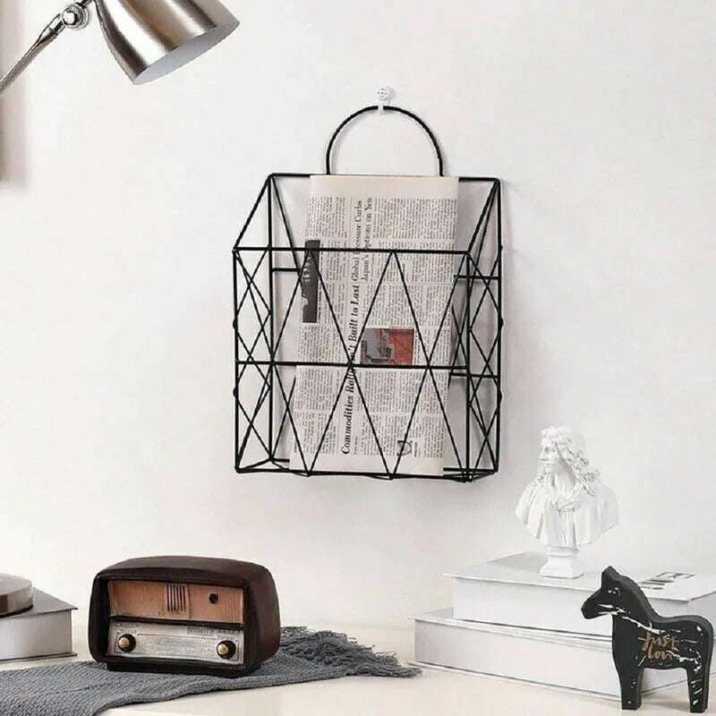 Magazine Racks: Kevin Metal Magazine Rack