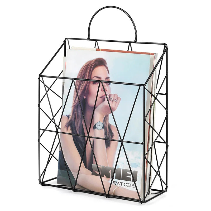Magazine Racks: Kevin Metal Magazine Rack