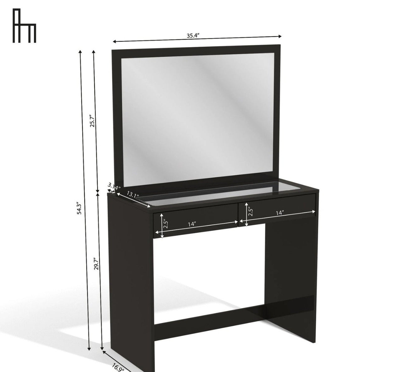 Makeup Vanity: Dora vanity Dressing Table