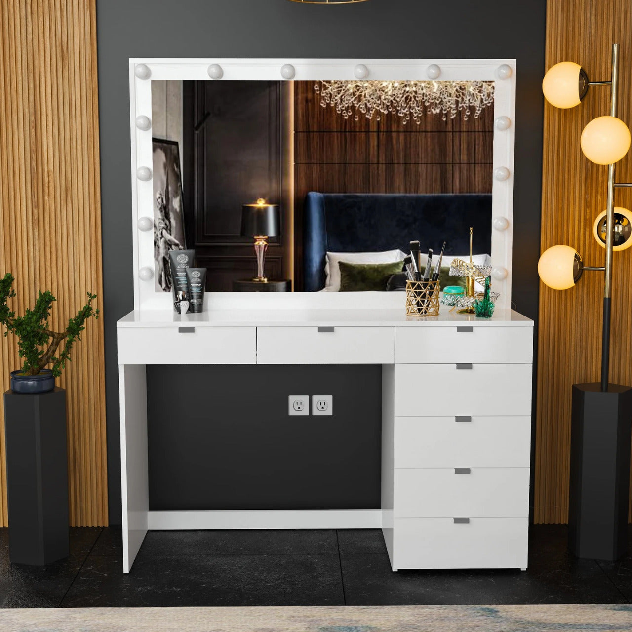Makeup Vanity : Elly Vanity Dressing Table