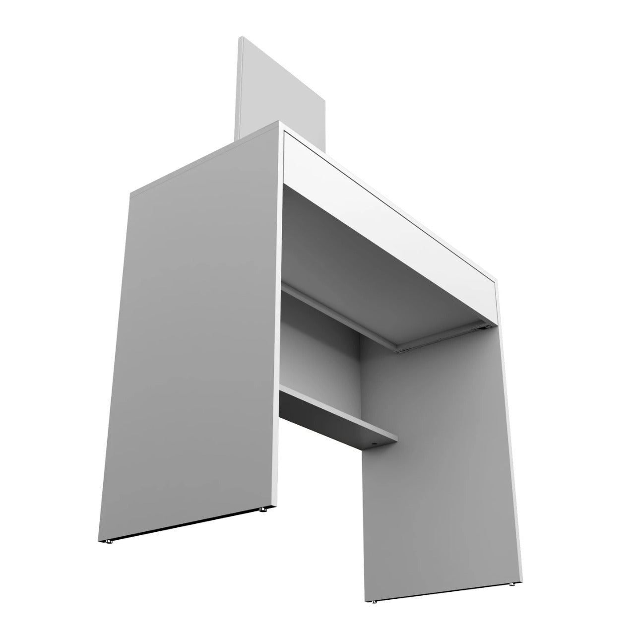 Makeup Vanity: Modern Dressing Table with Mirror & 1 Drawer