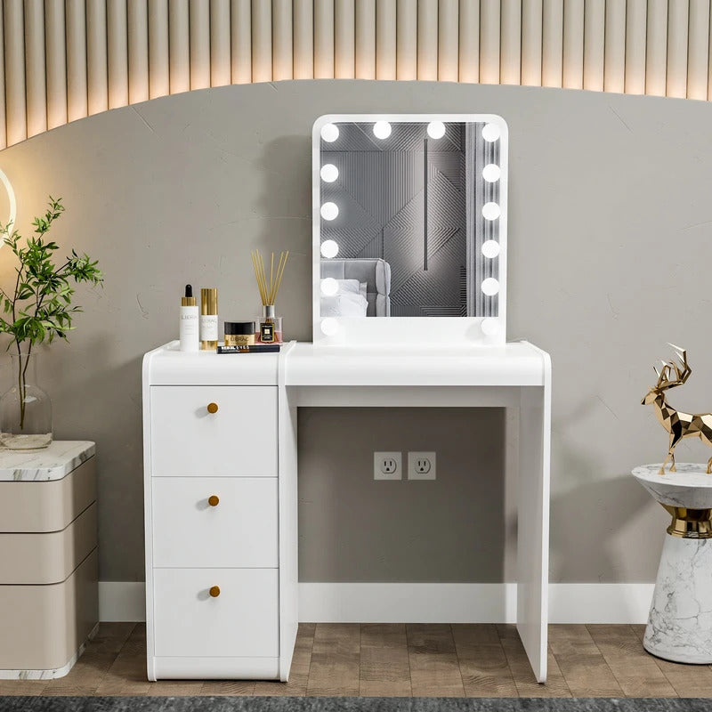 dressing table vanity Makeup Vanity: Roy Lighted Vanity Dressing Table – Studio GKW