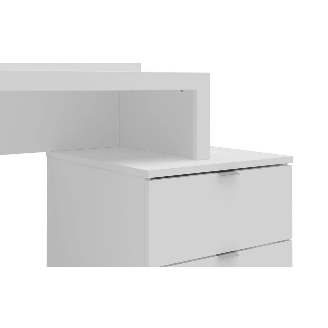 Makeup Vanity : White Ruby Dressing Table