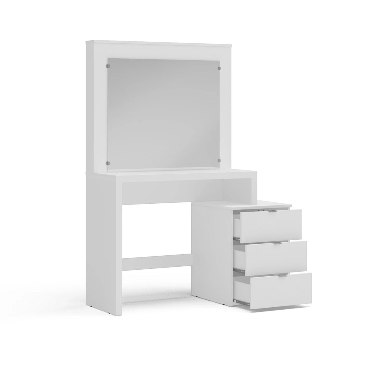 Makeup Vanity : White Ruby Dressing Table