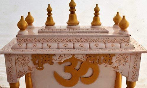 Mandir: Rajasthani Ethnic Handcrafted Wooden Temple/Mandir/Pooja Ghar/Mandapam