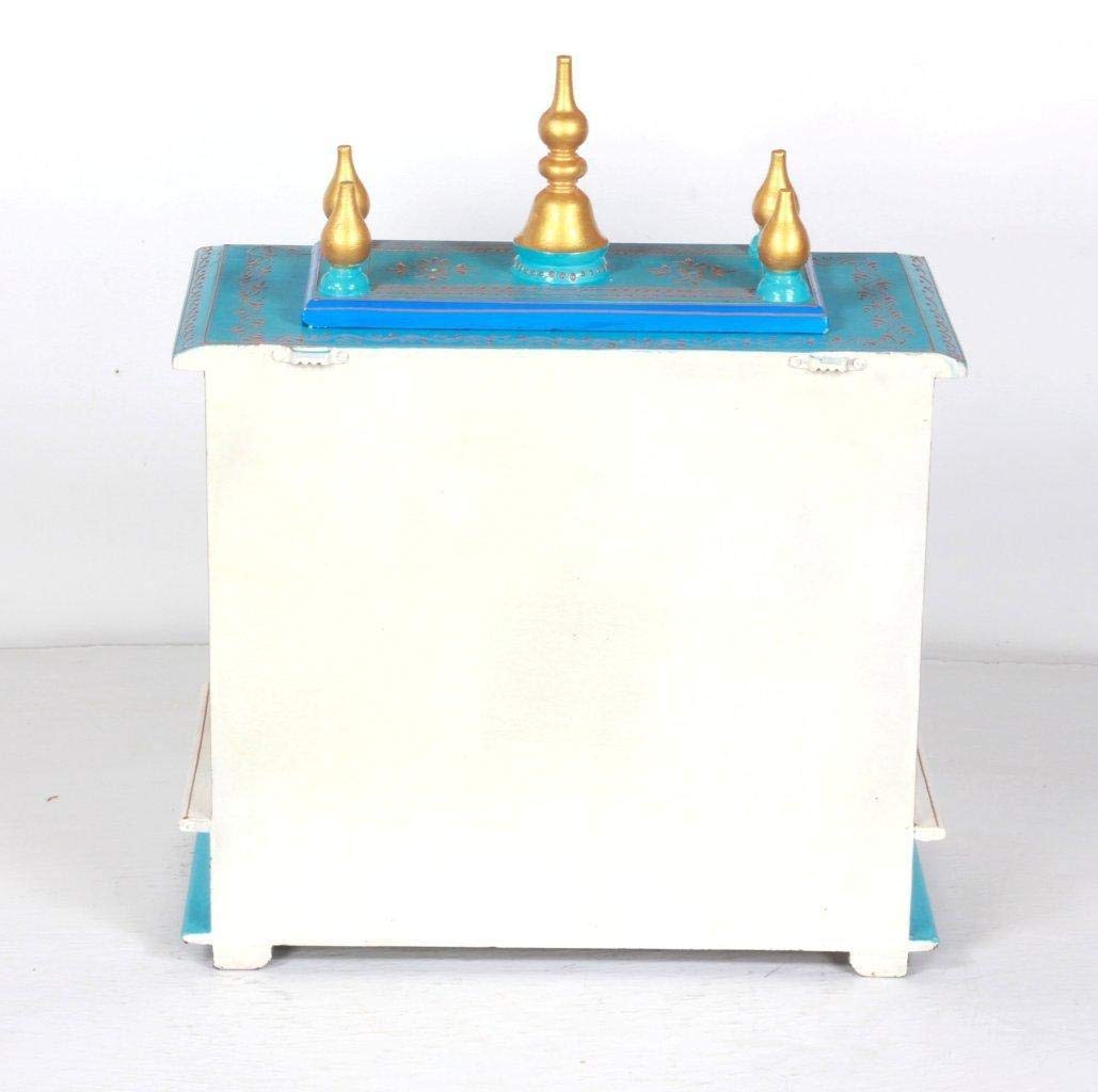 Mandir: Rajasthani Ethnic Handcrafted Wooden Temple/Mandir/Pooja Ghar/Mandapam