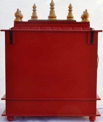 Mandir: Rajasthani Ethnic Handcrafted Wooden Temple/Mandir/Pooja Ghar/Mandapam