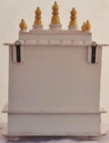 Mandir: Rajasthani Ethnic Handcrafted Wooden Temple/Mandir/Pooja Ghar/Mandapam