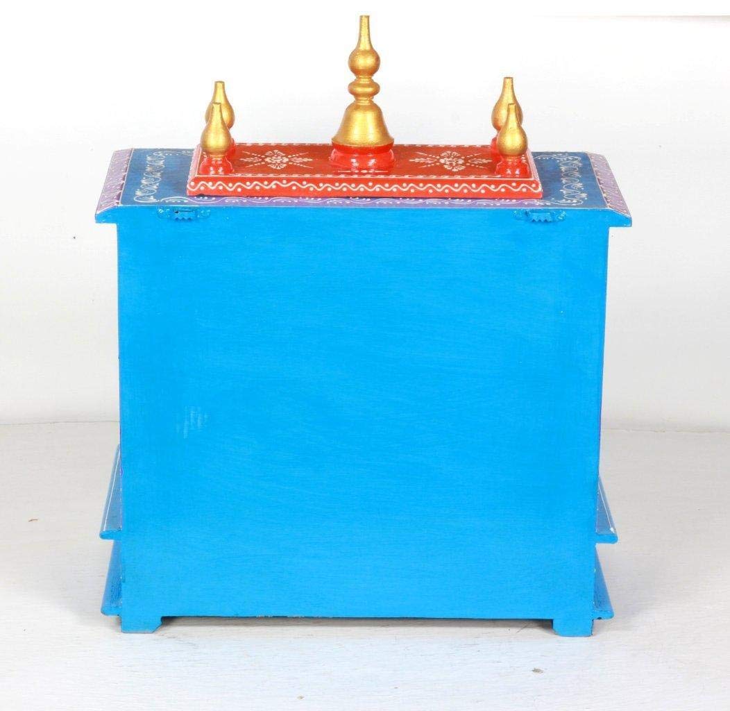 Mandir: Rajasthani Ethnic Handcrafted Wooden Temple/mandir/Pooja Ghar
