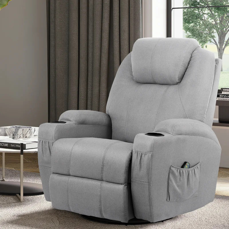 Massage Chairs: Grey 360° Massage Chair With Heating