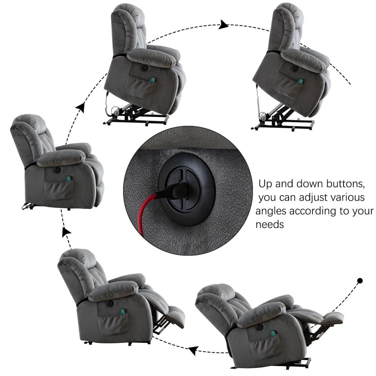 Massage Chairs: Power Heated Massage Chair