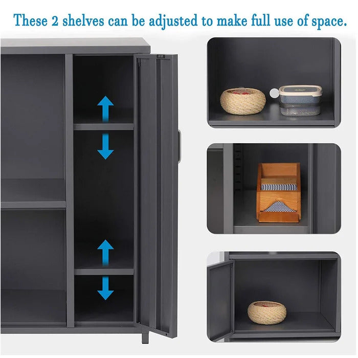Microwave Stands: 35" Kitchen Cabinet & Hutch Cabinets