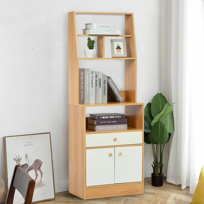 Microwave Stands: Modern 55.7" Kitchen Pantry & Hutch Cabinets