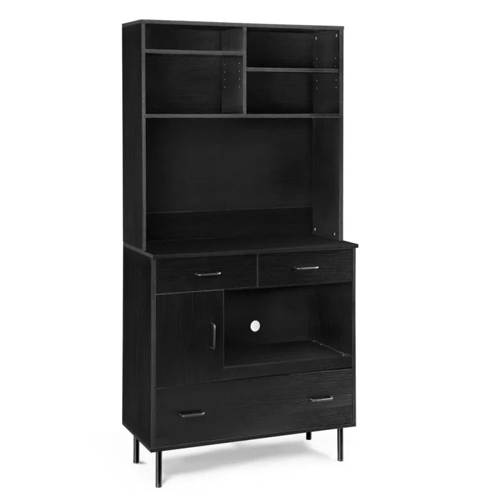 Microwave Stands: 71" Kitchen Pantry & Hutch Cabinets