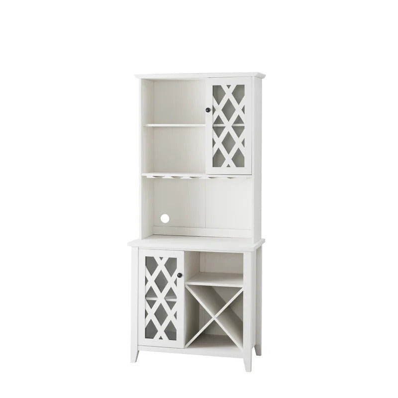 Microwave Stands : Allen 72" Kitchen Pantry & Hutch Cabinets