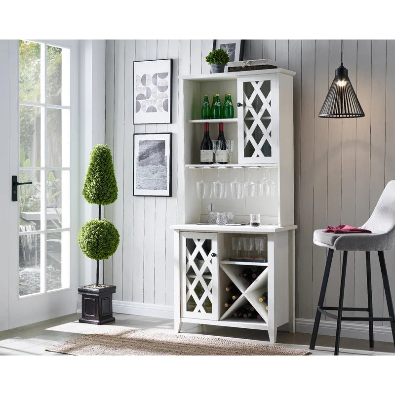 Microwave Stands : Allen 72" Kitchen Pantry & Hutch Cabinets