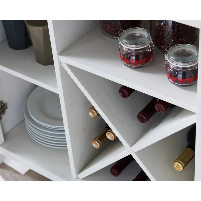 Microwave Stands : Allen 72" Kitchen Pantry & Hutch Cabinets