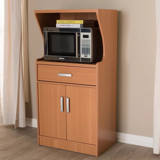 Microwave Stands : Alon 47.5" Kitchen Cabinet & Hutch Cabinets