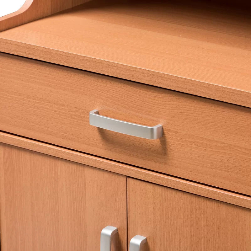 Microwave Stands : Alon 47.5" Kitchen Cabinet & Hutch Cabinets