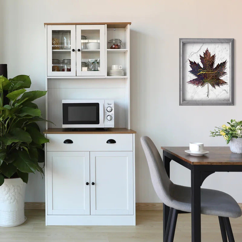 Microwave Stands : Hellen 70" Kitchen Pantry