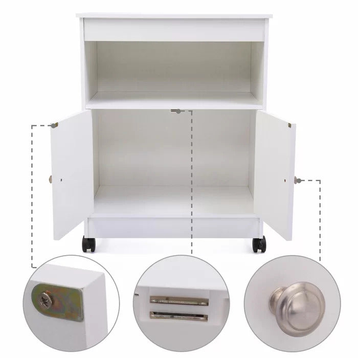 Microwave Stands: 31" Kitchen Pantry & Hutch Cabinets
