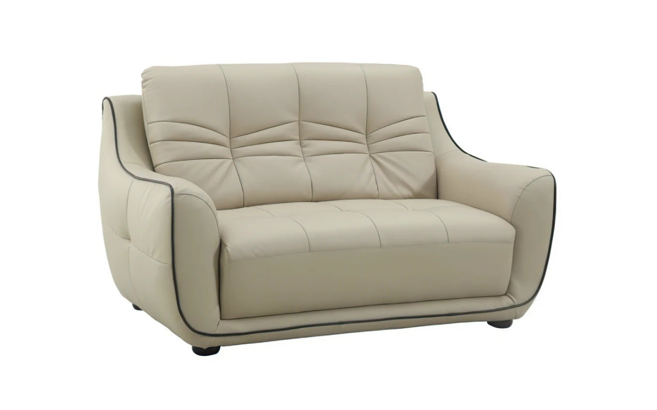 Modern Sofa Set: 6 Seater Leatherette Sofa Set