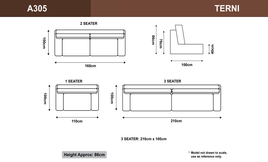 Modern Soft Set: 5 Seater Leatherette Sofa Set