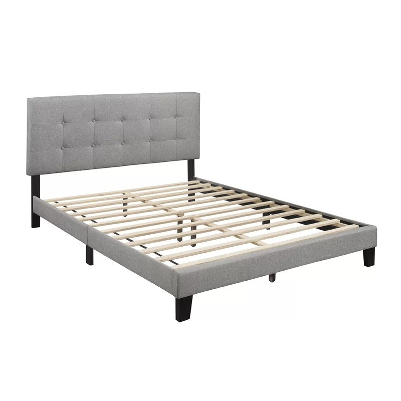 Modular Bed : Ana Tufted Upholstered Platform Bed