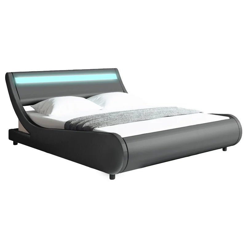 Modular Bed : Anaya Upholstered Platform Bed