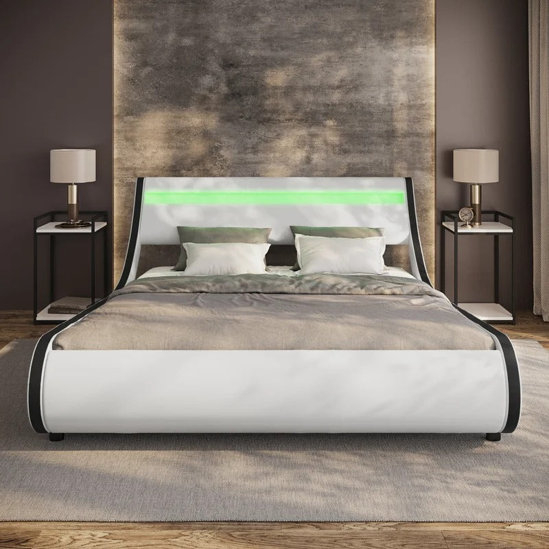 Modular Bed : Anaya Upholstered Platform Bed