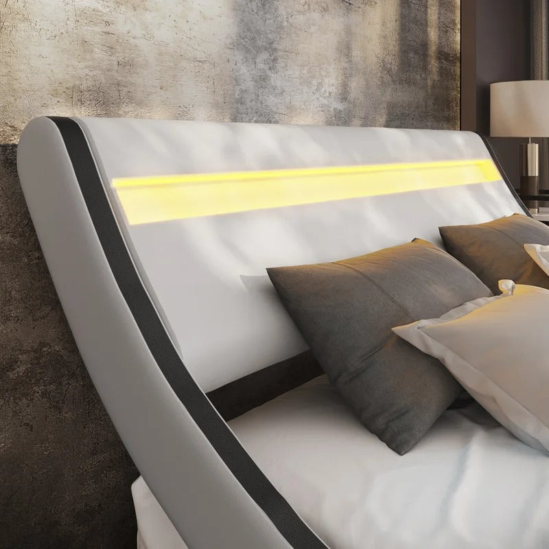 Modular Bed : Anaya Upholstered Platform Bed