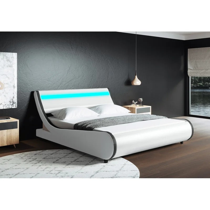 Modular Bed : Anaya Upholstered Platform Bed